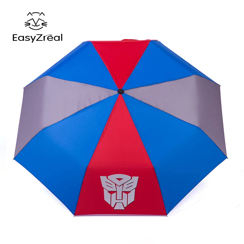 2017 New cute kids umbrellas Child 3 Fold Rain Umb...