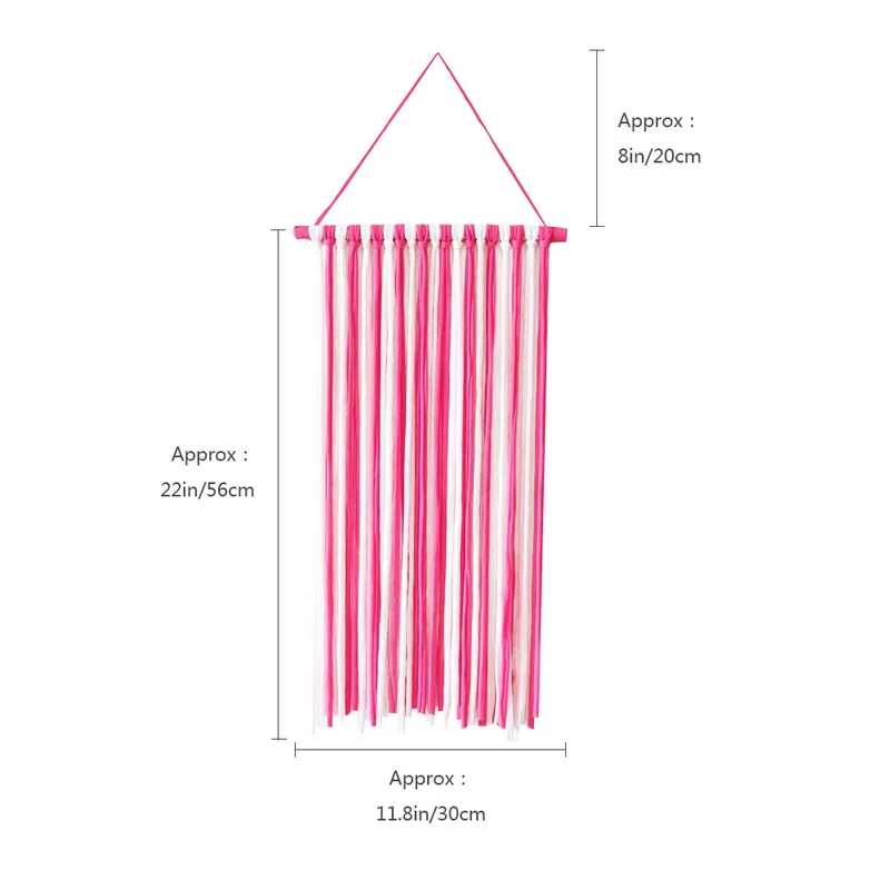 1 шт., Женский бантик для волос для девочек, настенный ремень для хранения, Висячие заколки для волос, органайзер, украшения для дома, новинка