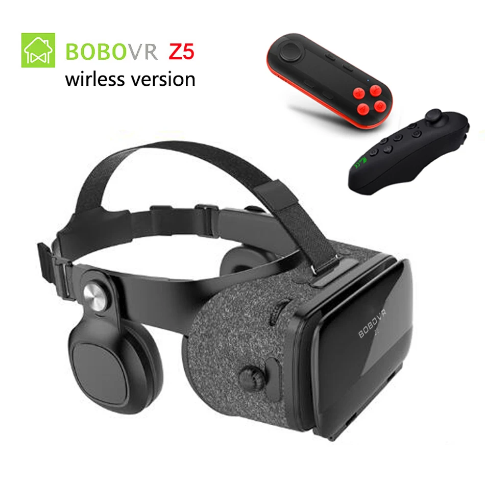 Bobovr Z5 обновление VR Беспроводной версии 120 FOV картонные очки реальности стерео