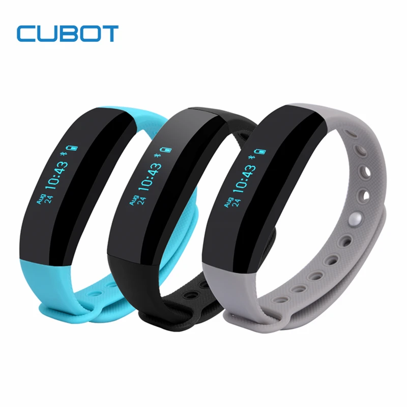 Cubot V2 Wristband Intelligent Reminder Waterproof Anti lost Alarm Sports Record Smart Band for Android Phone