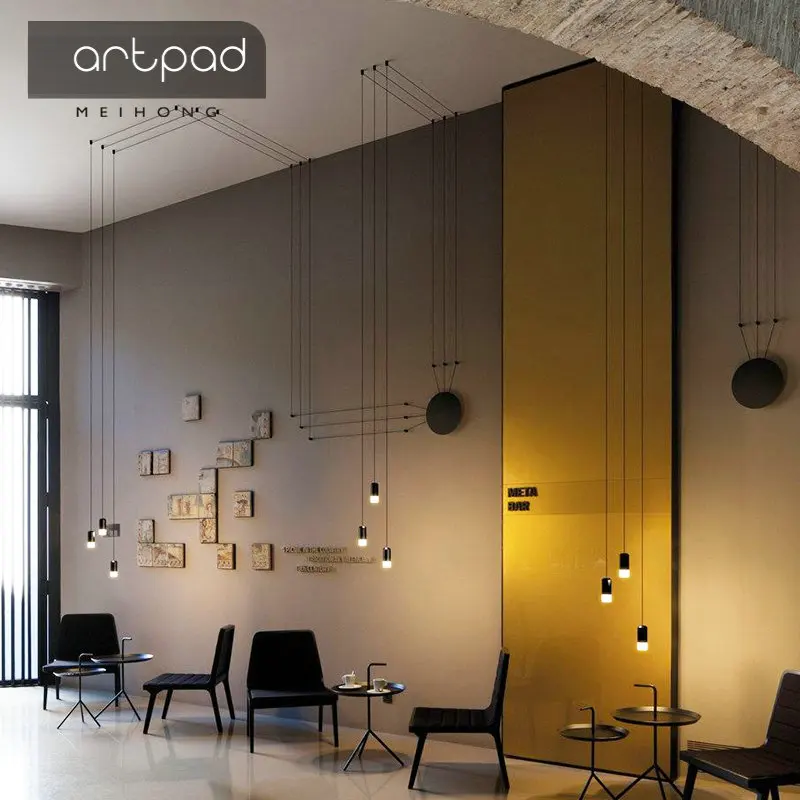  Industrial Art DIY Wall Lamp Long Arm Black Wall Light Simple Wall Mounted LED Wrought Metal Hangin - 32987840607