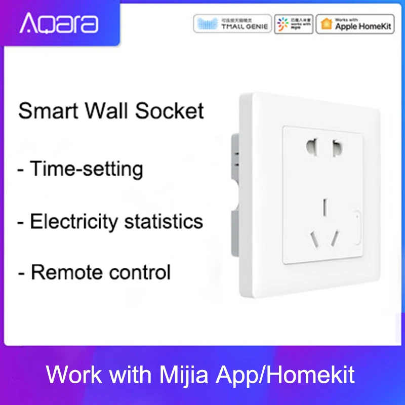 Aqara умная настенная розетка ZigBee беспроводная Mijia настенный выключатель для Smart