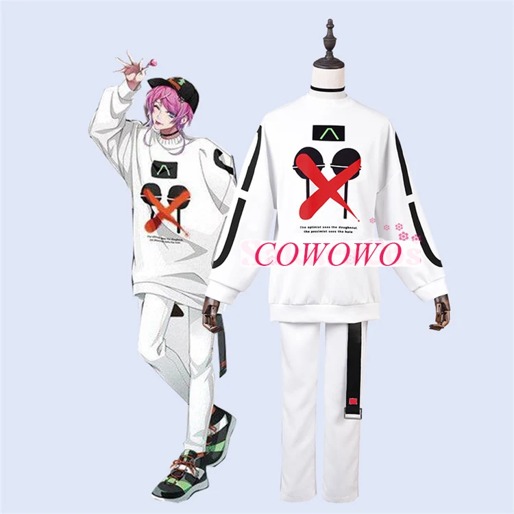 Аниме! Дивизион рэп битва The Dirty Dawg Ramuda Amemura свитер костюм красивая форма Cospay +