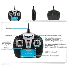 RC Drones with Camera Quadrocopter S-2 UFO RC Quadcopter RC Helicopter Dron 2.4G Transmitter 6 Aixs Gyro Remote Control Toys