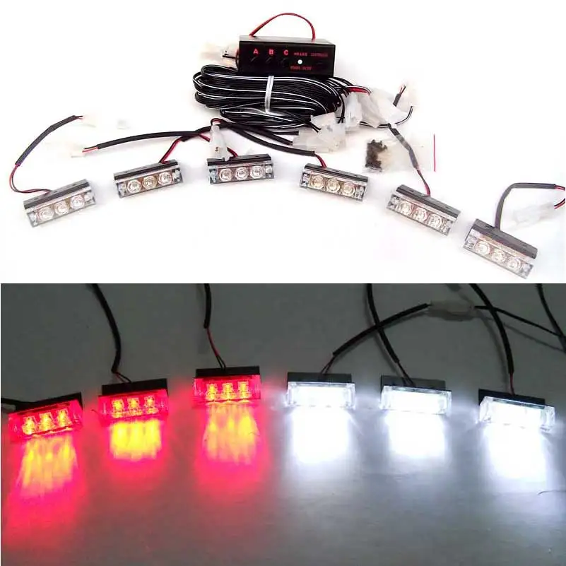 

18LED Amber Car Truck Boat Flash Strobe Warning Emergency   Light Retail & Wholesale