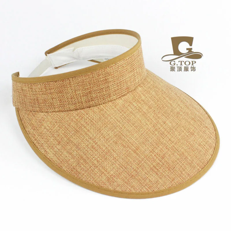 Straw Hats For Women FURTALK Womens Sun Visor Hat Straw Sun Visors