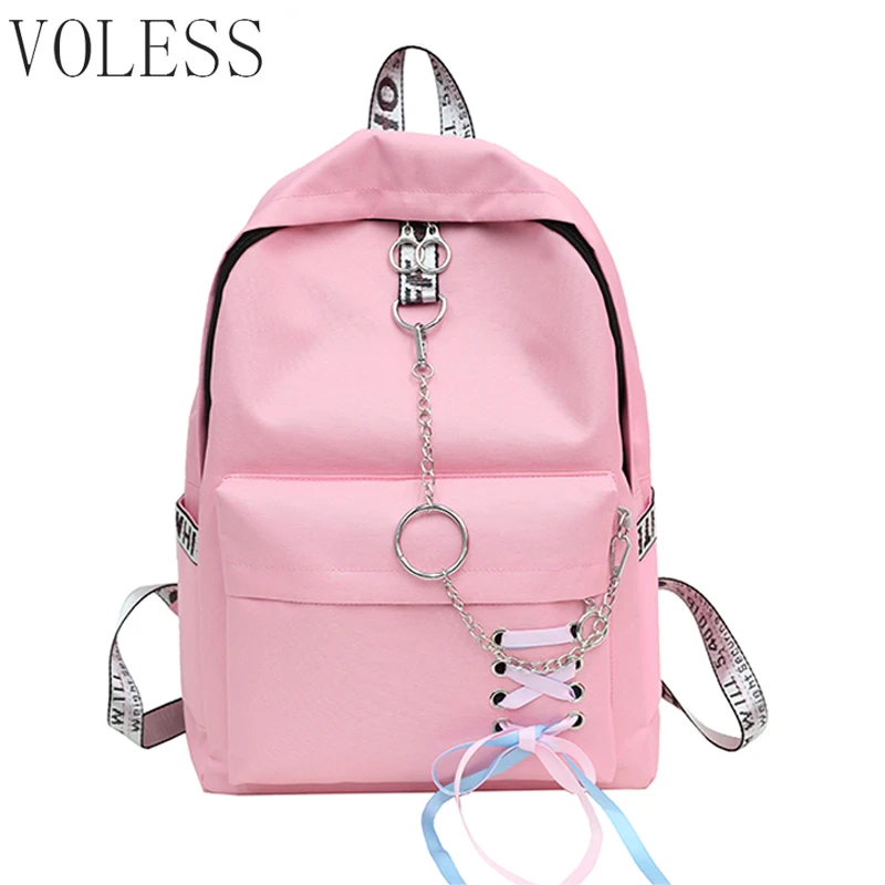 

VOLESS Brand Anti-theft Oxford Backpack Female Designer School Bags For Teenager Girls Waterproof Travel Backpack Women Bagpack