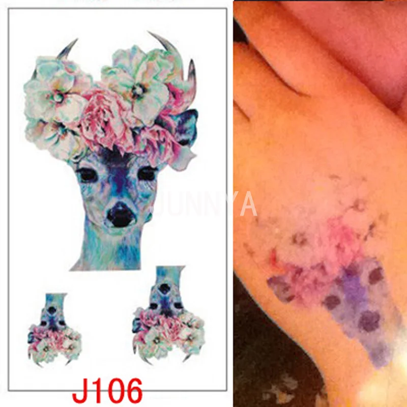 Popular Deer Tattoos-Buy Cheap Deer Tattoos lots from China Deer Tattoos suppliers on Aliexpress.com