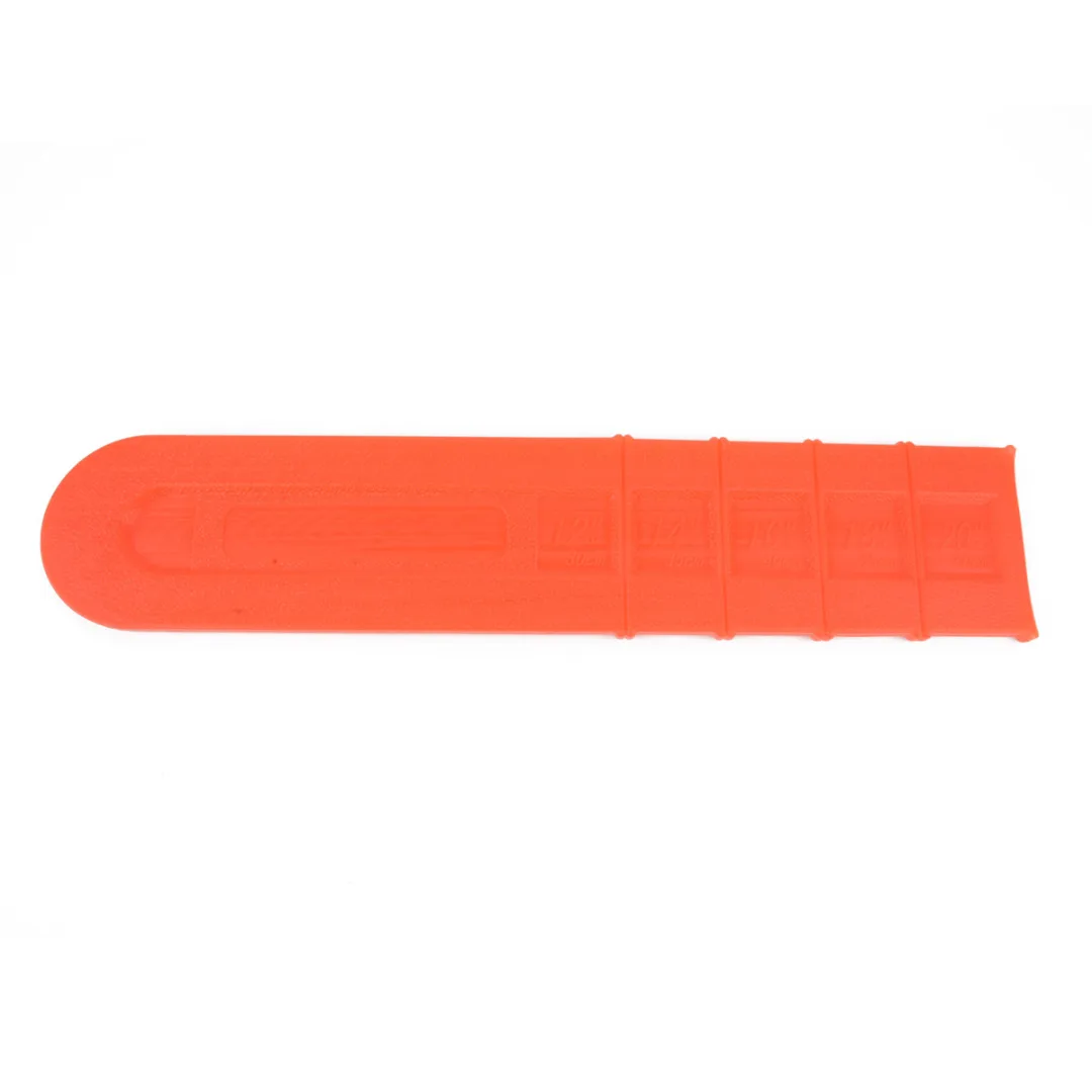 12"-20" Orange Chainsaw Bar Cover Universal Accessories Scabbard Guide Plate Set For Agriculture Supplies Mayitr
