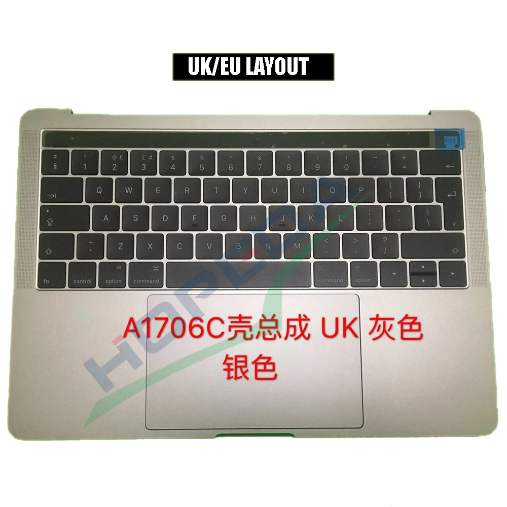 Оригинальный Для Apple MacBook Pro 13 ''A1706 Топ Дело Упор для рук с клавиатура + Touchpad США/Великобритания Версия