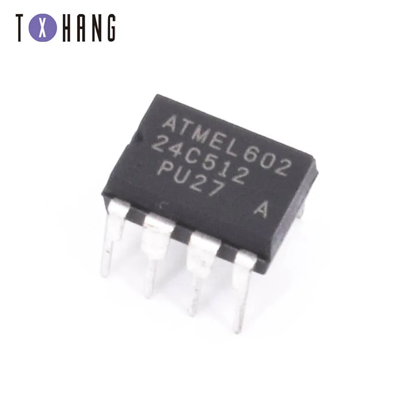 1 шт. 24C512 AT24C512 10PI 2.7 10PU DIP8 новое качество очень хорошая работа 100% микросхемы