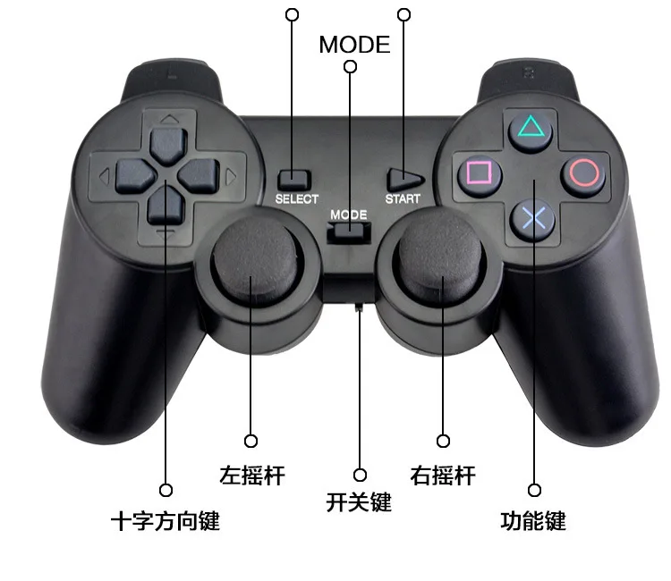 

Bluetooth Controller For Android Hot 2.4G Wireless Gamepad PC For PS3 TV Box Joystick 2.4G Joypad Game Controller Remote