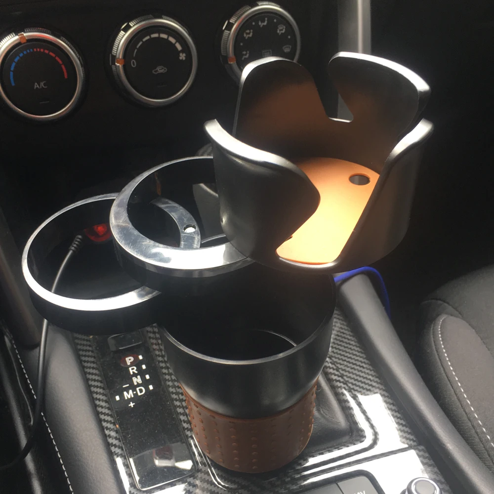 Car Drinking Bottle Holder Water Cup Organizer Stowing Tidying for Ford Focus 2 3 Kuga Mustang Explorer Accessories | Автомобили и