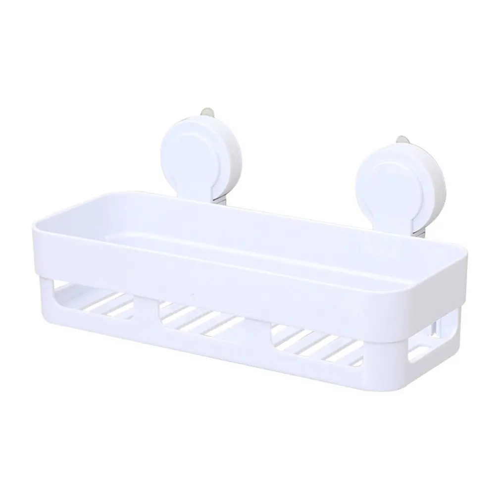 

Bathroom Shelf Wall Hanging Bathroom Shelf Free Punching Toilet Suction Wall Suction Cup Bathroom Storage Rack
