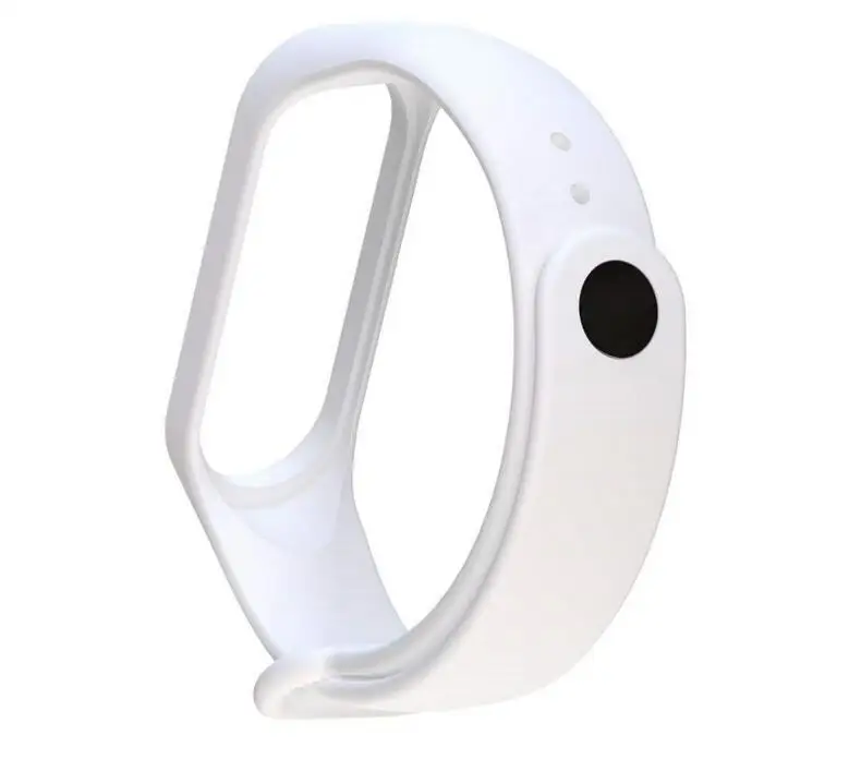 2018 MiBand 3 Силиконовый ремешок для браслета сменный цветной оригинального Xiaomi Mi band