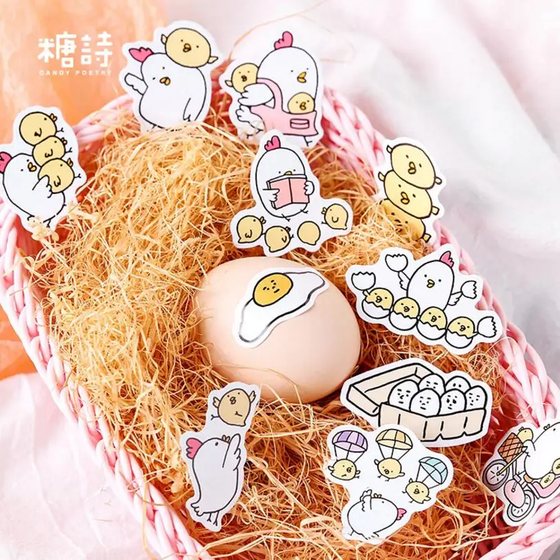 45 шт./кор. японский Goo курятник блокнот Kawaii школьные принадлежности планировщик