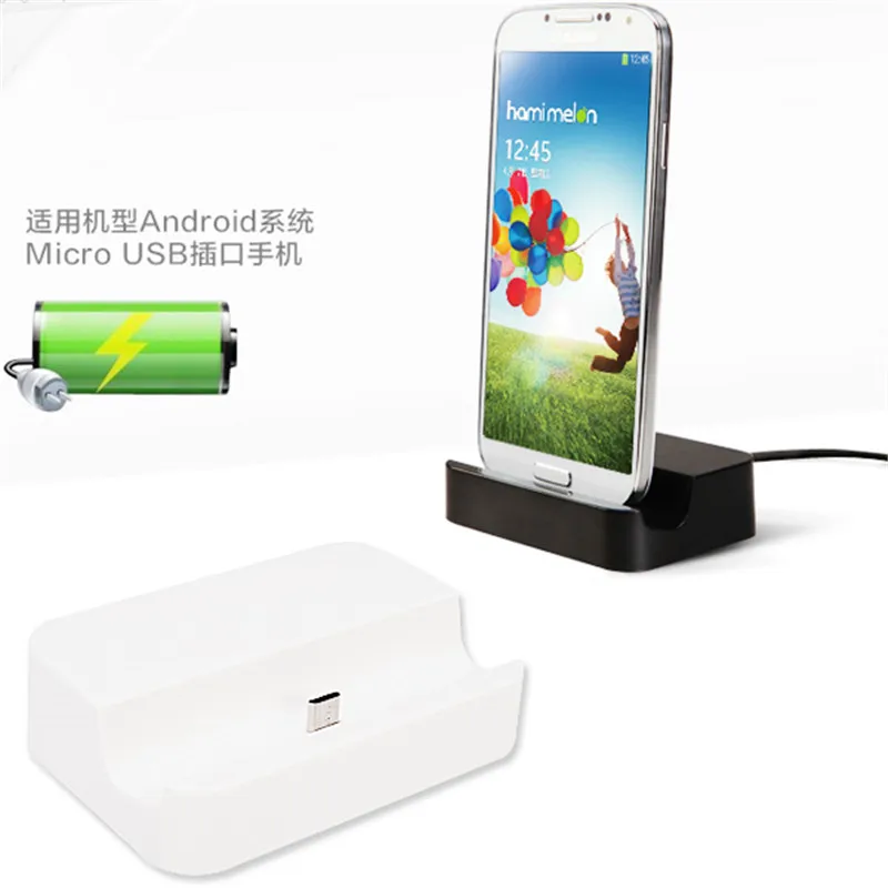 Portable Charger Mini Desktop Adaptor Dock For Samsung Android Fast