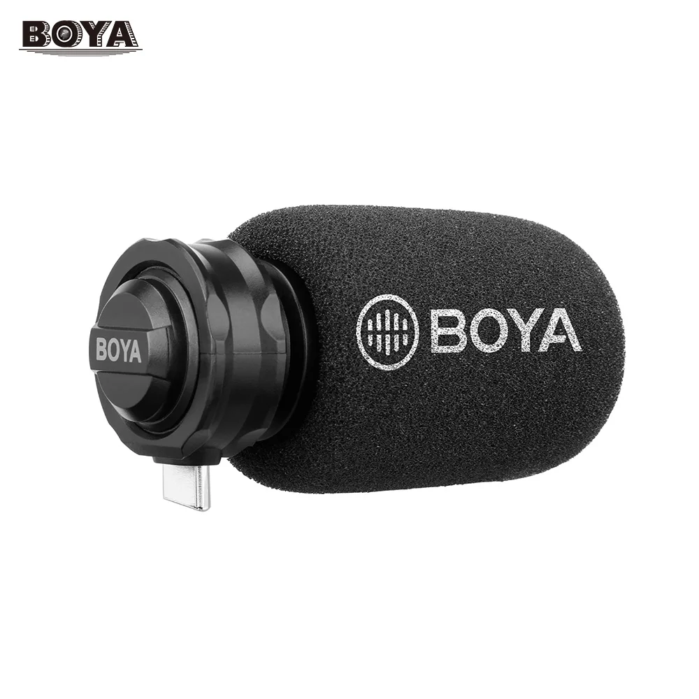 

BOYA BY-DM100 Digital Stereo Cardioid Condenser Microphone Superb Sound for Android USB Type-C Devices Recording