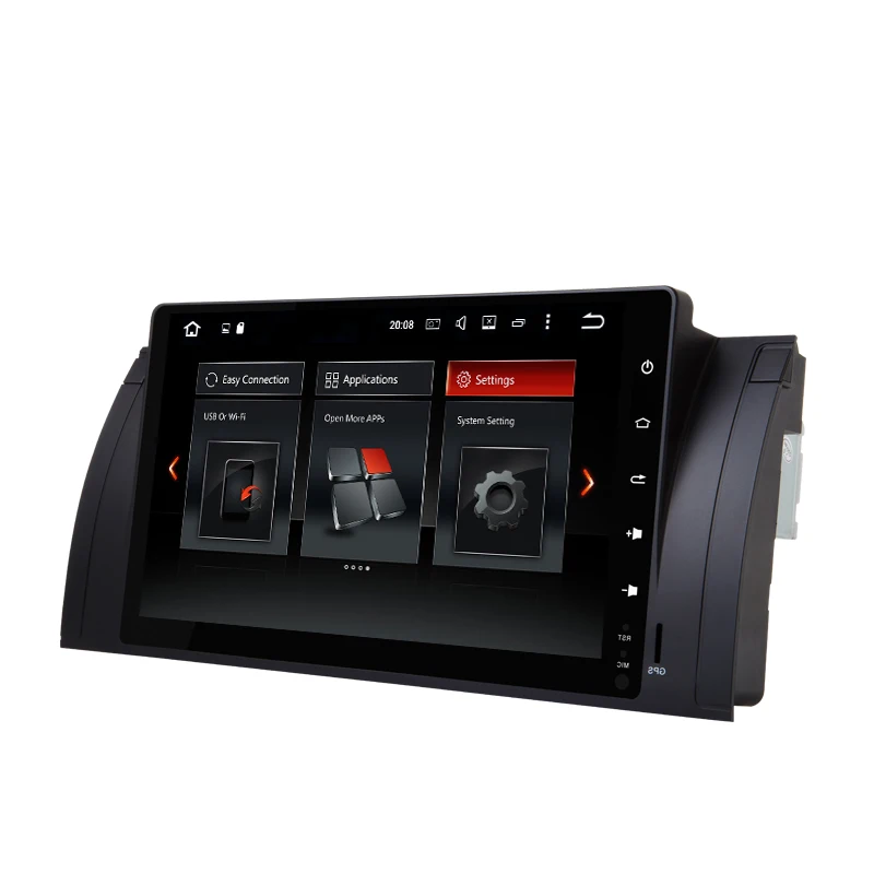 Clearance 9 Inch HD Touch Screen Autoradio Android 9.0 Car Multimedia For BMW E39 E53 X5 520i 525i 530i Support GPS Navigation WiFi OBD II 3