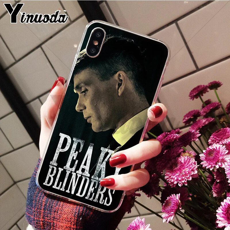 Yinuoda Peaky bliners TPU Мягкий силиконовый чехол для телефона чехол для iphone 8 7 6 6S Plus 5 5S SE XR X XS MAX Coque Shell