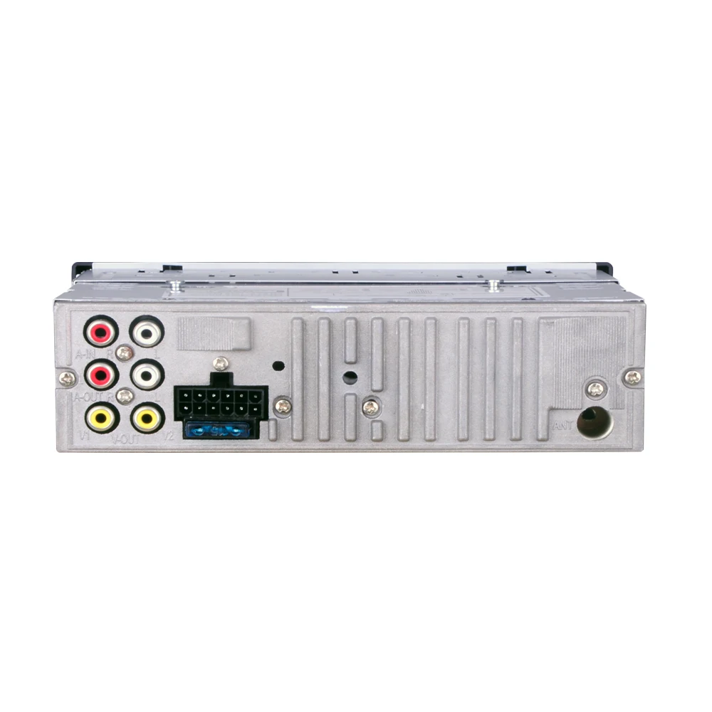 Top 2.5" Single 1 Din Car DVD Player Radio Stereo Panel Video Bluetooth Subwoofer AUX In CD MP5  DVD Player Audio 4