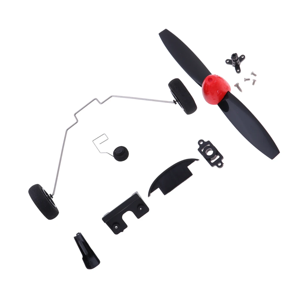Propeller + Front & Hind Landing Gears Spare Parts for WLtoys XK A430 Plane