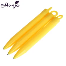 3pcs Yellow Cat Eye Magnet Pen Gel Polish Varnish Tips Builder Nail Art 3D Magnetic Design Pro Manicure Pedicure Salon Tool