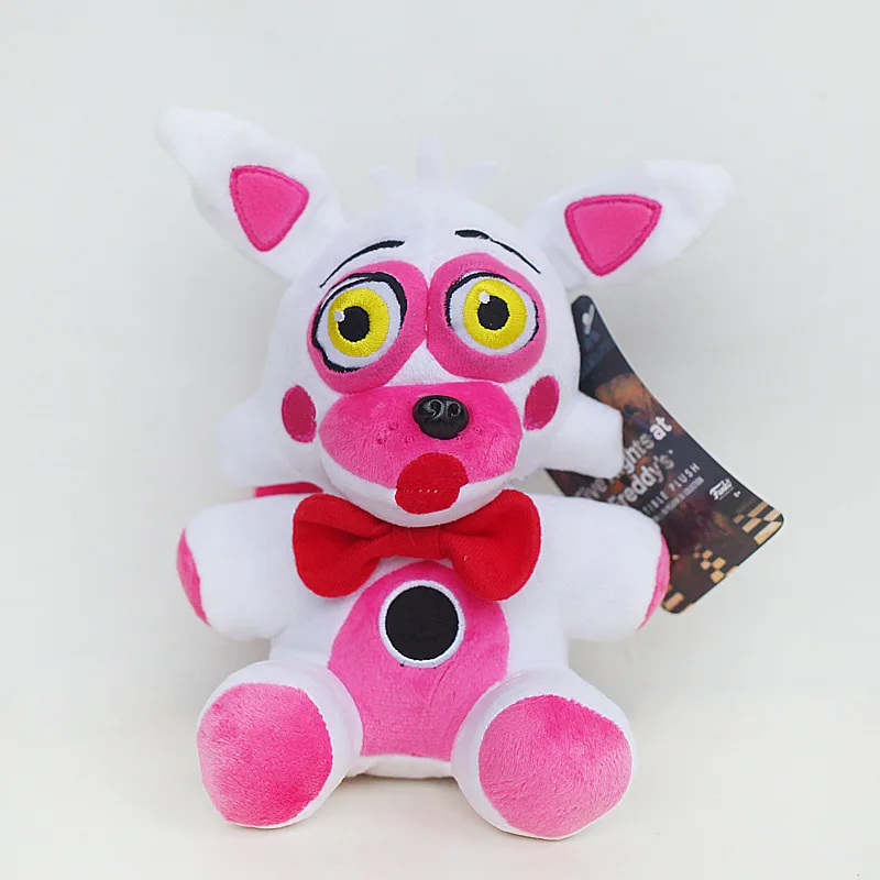 6 шт. 20 см пять ночей у Фредди 4 FNAF медведь Бонни Фокси детская баллора клоун
