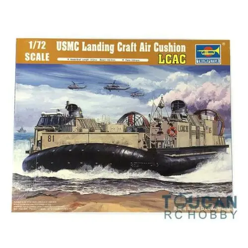 Trumpeter 07302 1/72 USMC Landing Craft Air Cushion LCAC Warship Model Kit TH09091-SMT2