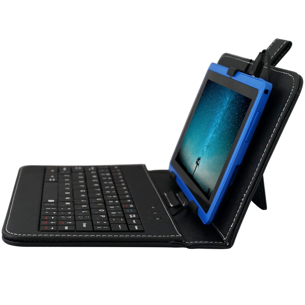 YUNTAB 7 &quotсиний цвет Q88 Android 4 планшетный ПК Allwinner A33 1 5 ГГц четырехъядерный с двойной