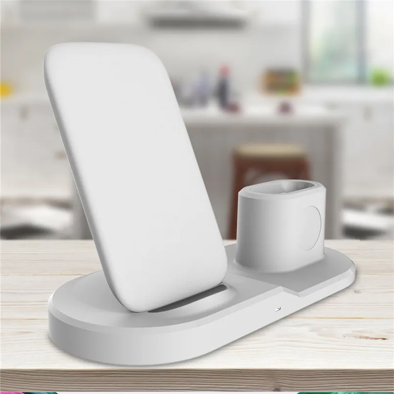Qi Wireless Charging Fast Charger Holder for Apple Watch Series Apple iPhone Samsung Glaxy Nokia Google Nexus LG 40AP805