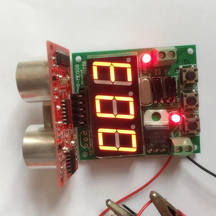 

Ultrasonic Ranging Module / Switching Signal Output Ultrasonic Module / with Display