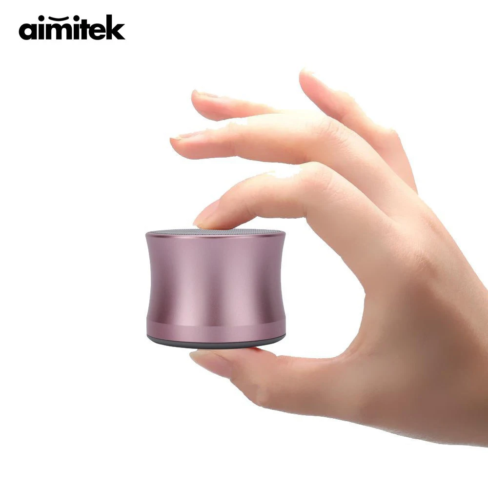 Aimitek Metal Mini Wireless Portable Bluetooth Speaker Aluminum Bass Stereo Subwoofer Music MP3 Player Support Handsfree TF Card bluetooth-music-player : image Aimitek Metal Mini Wireless Portable Bluetooth Speaker Aluminum Bass Stereo Subwoofer Music MP3 Player Support Handsfree TF Card bluetooth-music-player