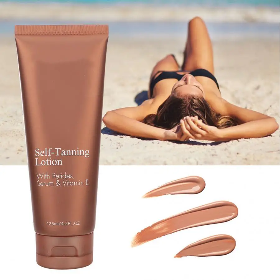 

Self Tanner Longlasting Moisturizing Sunless Tanning Lotion Body Cream 125ml