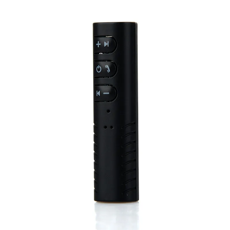 Черный Мини Беспроводной Bluetooth автомобиля Динамик Handfree 3,5 мм потокового Беспроводной аудио адаптер Универсальный Авто для телефона MP3