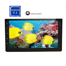 2G 32GB Octa Core Android 7.1 Car Stereo 2Din Head Unit Support Radio Bluetooth Video Player Wifi/4g GPS Navigator with Free Map