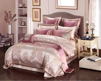 

Bedspreads, wedding bedspreads, bedding, Satin Jacquard, ten piece A set