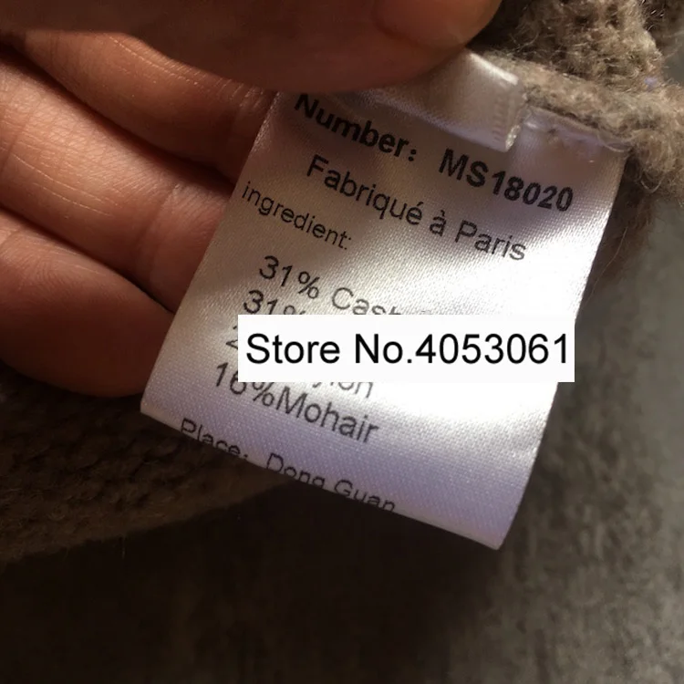 élégant Pull Cachemire Mohair Pic Manches Longuesamp; 2018 Et Avec D'hiver Dame Color À Chandail Drop Tricoter Épaule Tricot As Qualité Warmee Top CxBeWdor