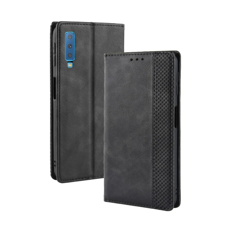 Samsung Galaxy A7 2018 A750 Retro leather flip case