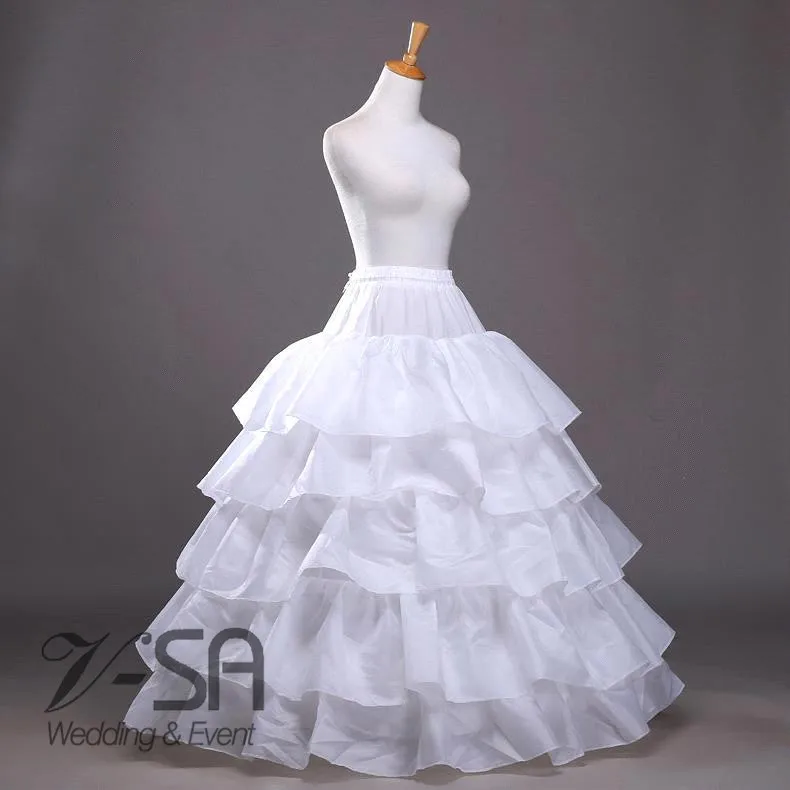 Free-Shipping-4-Hoops-Petticoat-for-Wedding-Dress-Cheap-Free-Size-Petticoat-Crinoline-Underskirt-With-Ruffles (1)