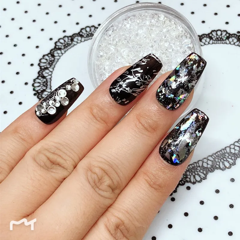 1set Starry Sky Nail Foils Nail Art Transfer Sticker Decal DIY Tips Decoration