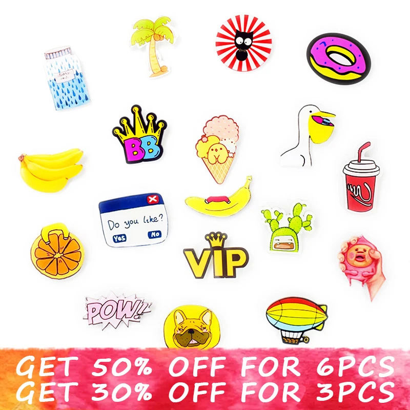 1pcs Cute Badges Pins For Backpack Jean Jacket Clothes Acrylic Brooches 3d Kawaii Anime Icons Cartoon Pins Pokemon Badge Pins Badges Aliexpress