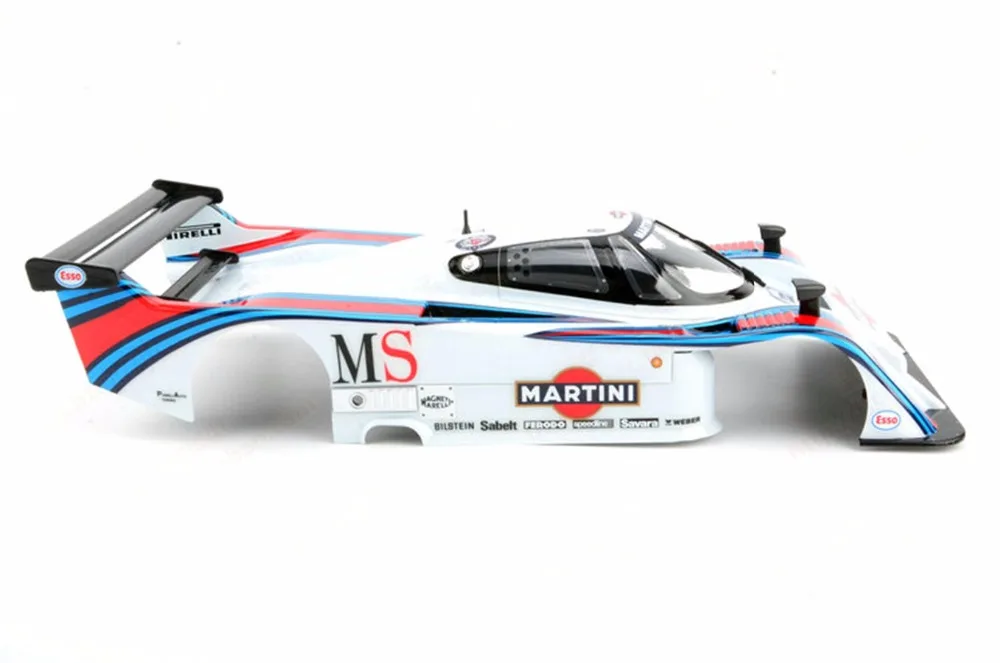Корпус для кузова автомобиля 1:10 Радиоуправляемая машинка Martinin Lanciai LC2 с наклейкой