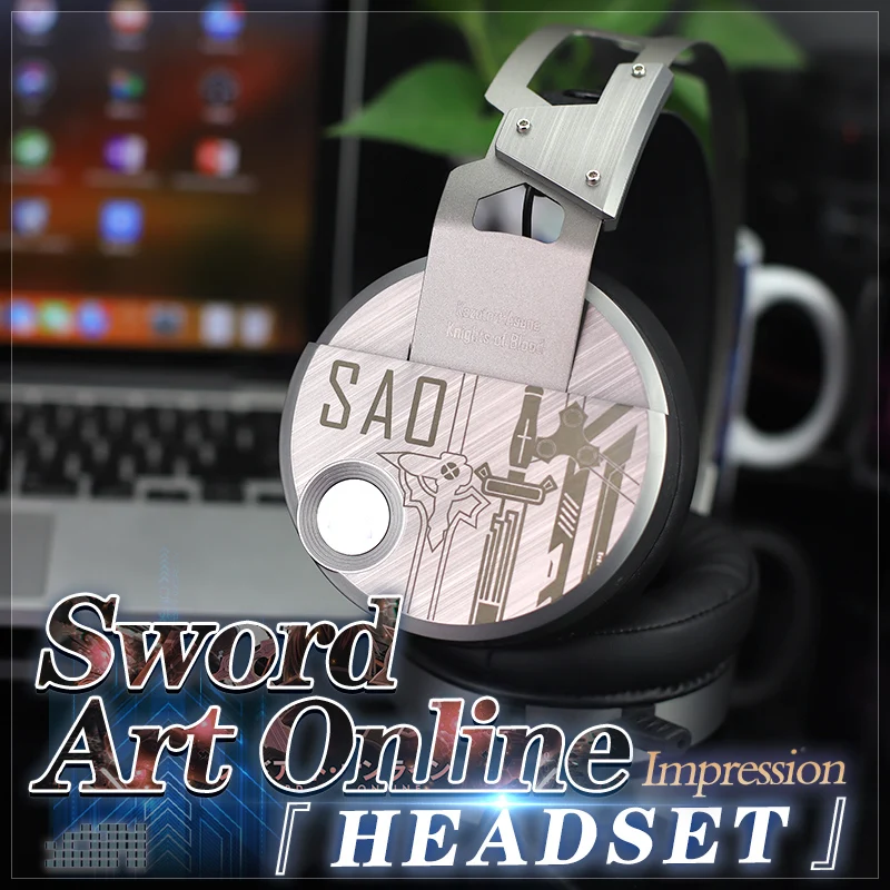 Аниме JK Sword Art Online SAO kiito наушники для косплея игровая гарнитура|Реквизит костюмов|