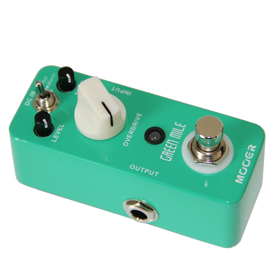 MOOER Зеленая миля настоящий переход Overdrive педаль для эффектов/педаль
