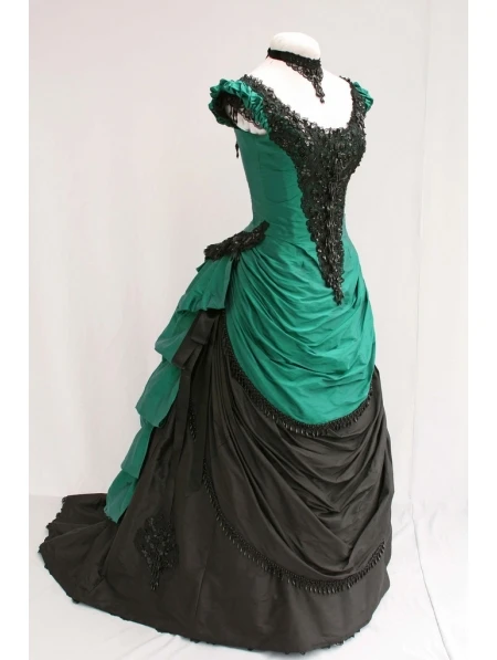 В Викторианском Стиле женское платье с бантом Мария Антуанетта Бал-маскарад готический, викторианской эпохи платье для сцены платье