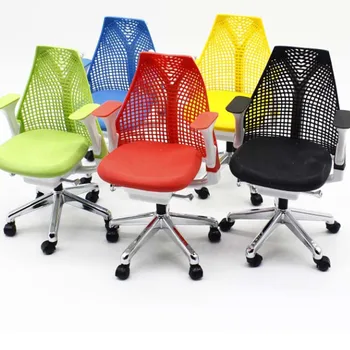 

New 1/6 Stage Accessories Scene Chair Props Office Model for 12'' PH Action Figure Can Rotated With Shock Plastic toys