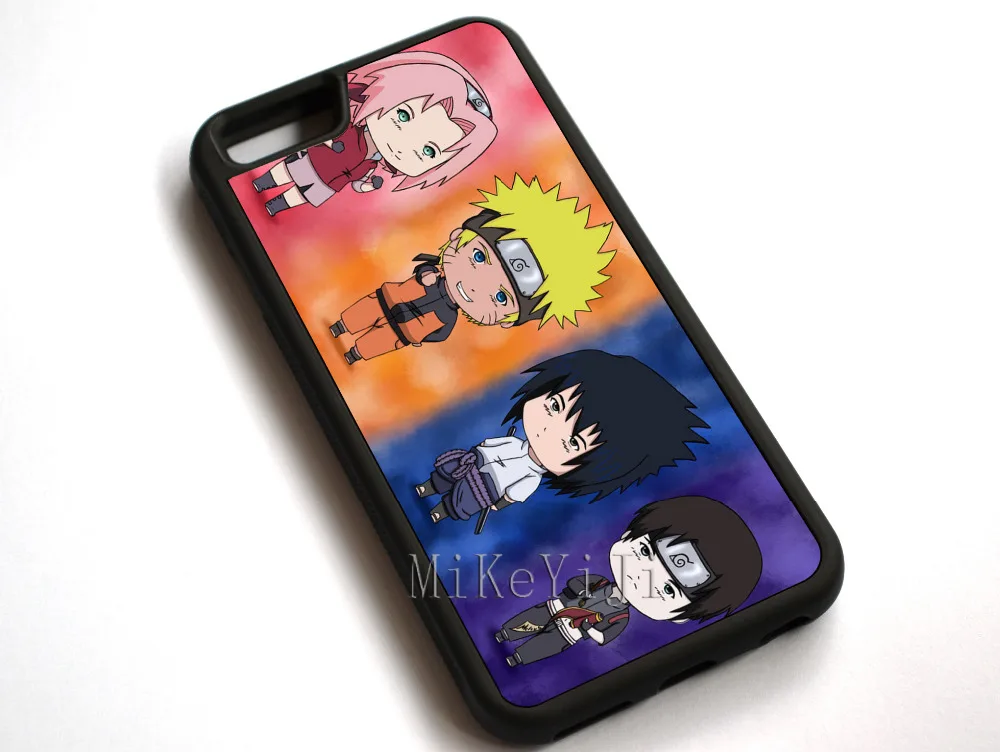 #11867 NARUTO SHIPPUDEN Chibi estilo funda para el iPhone