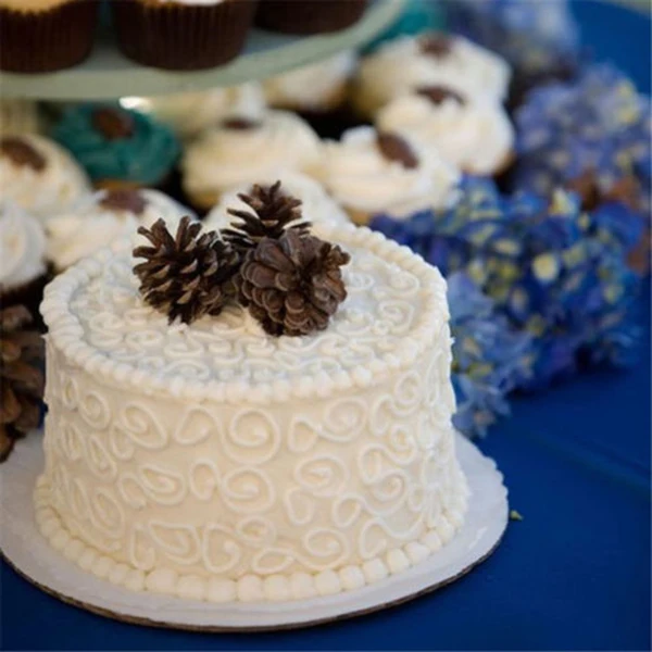 DIY Pine Cone Silicone Mold Fondant Cake Decorating Chocolate Baking Mould Hot Salein Cake