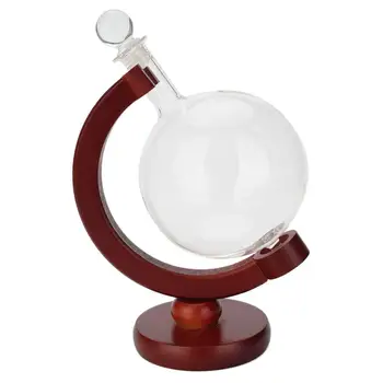 

Cross Borosilicate Glass Globe Decanter Kitchen Home Desktop Decoration Whiskey Hangover Bottle